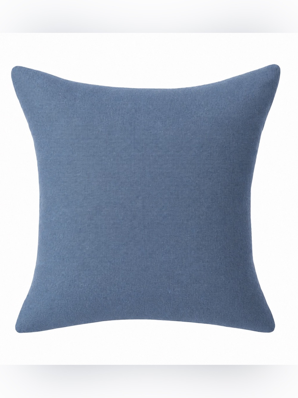 Navy Ivory Woven Coastal Farmhouse Decorative Throw Pillow - Picture 2 of 5